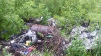 Окрестности кладбища Южно-Сахалинска усыпаны мусором, Фото: 2