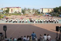 Корсаковские пенсионеры станцевали на городской площади , Фото: 4