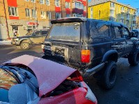 ДТП в Южно-Сахалинске утром 28 февраля, Фото: 4