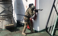 В Татарском проливе «террористы» захватили паром «Сахалин-10», Фото: 1