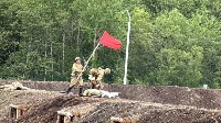 Сахалинцы стали свидетелями штурма полицейского поста Хандаса, Фото: 4