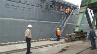 Десантный корабль «Адмирал Невельской» привез на Сахалин первых пассажиров, Фото: 7