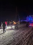 Пьяный водитель без прав перевернулся на авто и получил травмы в ДТП на юге Сахалина, Фото: 2