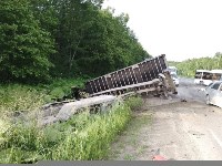 Кадры с места жуткого ДТП на корсаковской трассе, Фото: 4