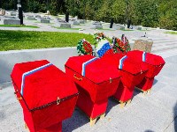 Останки советских солдат захоронили в Смирныховском районе, Фото: 5