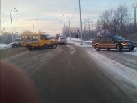 Два ДТП с участием маршруток произошли почти одновременно в Южно-Сахалинске, Фото: 2
