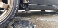 В Корсакове неизвестные подожгли автомобиль Honda Inspire, Фото: 3