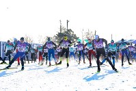 На Сахалине прошёл первый день XXXI Троицкого лыжного марафона, Фото: 6