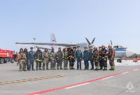 Способы тушения самолета и спасения людей отработали спасатели в аэропорту Южно-Сахалинска, Фото: 3