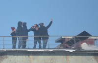 Подростки Шахтерска делают селфи на краю крыши, Фото: 2