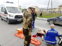 Subaru сбил женщину на пешеходном переходе в Октябрьском, Фото: 4