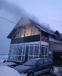 Частный дом на 100 "квадратах" горел в Корсаковском районе, Фото: 2