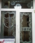 Сахалинцы в честь Нового года изобразили на окнах целые истории, Фото: 6