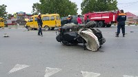 Мужчина пострадал при столкновении маршрутки и квадроцикла в Южно-Сахалинске, Фото: 1