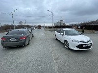 Очевидцев ДТП с участием Toyota Corolla Axio и Lexus GS350 ищут в Южно-Сахалинске, Фото: 1