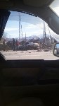 Легковушка вылетела с проезжей части после столкновения с микроавтобусом в Южно-Сахалинске, Фото: 4