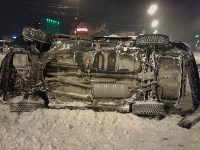 Водитель внедорожника пострадал при столкновении со снегоуборочной машиной в Южно-Сахалинске, Фото: 6