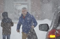 Первый в этом году снежный циклон пришел на юг Сахалина, Фото: 14
