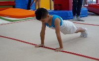 Юные гимнасты южно-сахалинского "Кристалла" поучаствовали в своих первых соревнованиях, Фото: 3