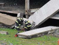 Учение по ликвидации последствий землетрясения состоялось в Корсаковском районе , Фото: 4