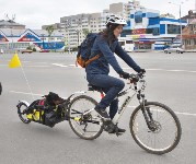 В Южно-Сахалинске впервые провели велопарад, Фото: 52