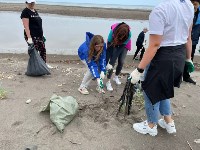 Берег моря у Лопатино очистили от мусора, Фото: 7