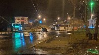 Land Cruiser повис на леерном ограждении в Корсакове , Фото: 4
