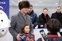 Министр спорта РФ Михаил Дегтярёв в спортшколе "Кристалл", Фото: 4