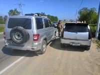 Очевидцев столкновения Toyota Opa и "УАЗ Патриот" ищут в Южно-Сахалинске, Фото: 4