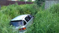Пьяный водитель загнал минивэн в канаву в Южно-Сахалинске, Фото: 4