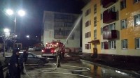 Пожар в четырехэтажке в Углегорске ликвидирован в шестом часу утра, Фото: 1