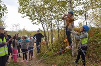 Около 70 школьников Южно-Сахалинска продемонстрировали туристические навыки, Фото: 13