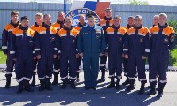31 июля в ДВРПСО МЧС России состоялась торжественная церемония посвящения в спасатели 25 курильчан, Фото: 4