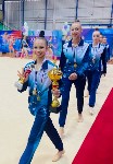 Сахалинские гимнастки заняли первое общекомандное место на соревнованиях в Нерюнгри, Фото: 2