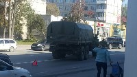 Военный "Урал" протаранил три машины в Южно-Сахалинске, Фото: 4