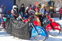 В Южно-Сахалинске мотогонщики провели пробные заезды перед соревнованиями по спидвею на льду, Фото: 4