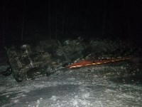 Водитель бензовоза погиб при ДТП в Смирныховском районе, Фото: 3