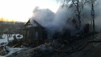 В Южно-Сахалинске потушили нежилой дом, Фото: 1
