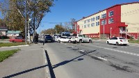 Водитель седана пострадал при столкновении со внедорожником в Южно-Сахалинске, Фото: 2