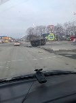 Nissan Terrano опрокинулся при ДТП в Долинске, Фото: 8