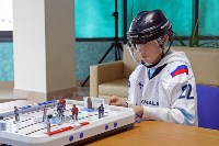 Сахалинские хоккеисты провели настольный матч , Фото: 1