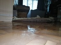Потоп в доме в селе Горном на Курилах, Фото: 1