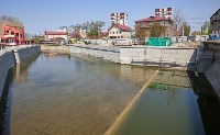 Второй этап реконструкции набережной реки Рогатки в Южно-Сахалинске завершат ко Дню города, Фото: 4