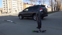 Велосипедист врезался во внедорожник в Южно-Сахалинске, Фото: 10