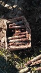 Во время раскопок в районе аэропорта Южно-Сахалинска нашли коробку с боеприпасами, Фото: 1