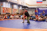 Серебряный призер чемпионатов мира и Европы по греко-римской борьбе провел мастер-класс на Сахалине, Фото: 11