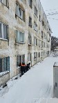 В Южно-Сахалинске спасли застрявшего под снегом бездомного пса, Фото: 4