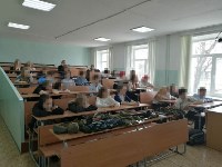 Лекции ПСО Фетис в школе и реабилитационном центре, Фото: 2