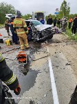 Три человека пострадали в результате лобового столкновения авто на юге Сахалина, Фото: 8
