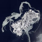 Заснеженные острова Сахалинской области показали из космоса, Фото: 5